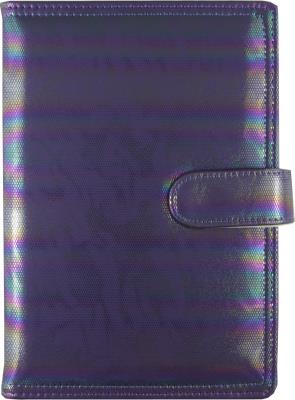 Opakowanie Kalendarz 2022 A5 dzienny z zapięciem glitter grafitowy