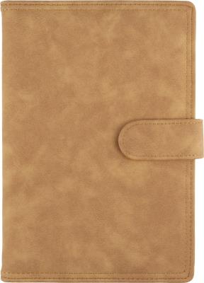 Opakowanie Kalendarz 2022 A5 dzienny z zapięciem skin karmelowy