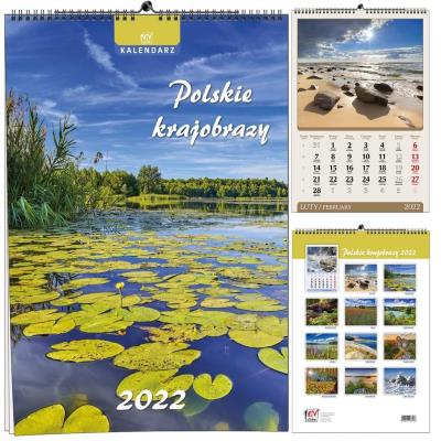 Opakowanie Kalendarz 2022 B3 7 plansz Polskie krajobrazy