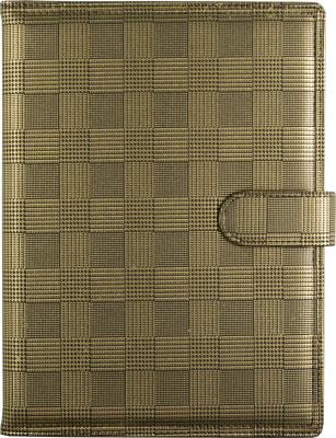 Opakowanie Kalendarz 2022 B5 dzienny z zapięciem fusion czarno-złoty