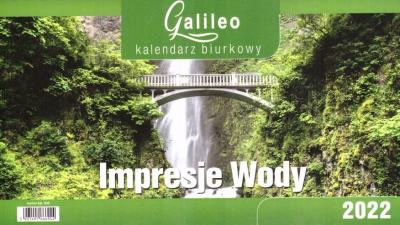 Opakowanie Kalendarz 2022 Biurkowy Galileo Impresje wody CRUX