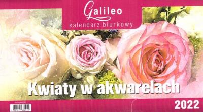 Opakowanie Kalendarz 2022 Biurkowy Galileo Kwiaty CRUX