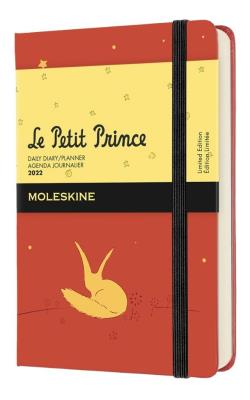 Opakowanie Kalendarz 2022 dzienny 12MP Mały Książę orange