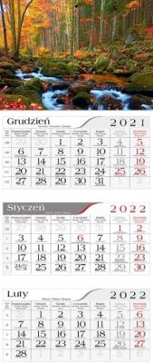 Opakowanie Kalendarz 2022 Trójdzielny Potok CRUX