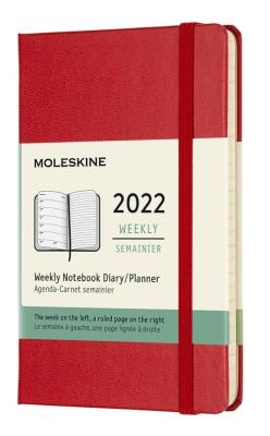 Opakowanie Kalendarz 2022 tygodniowy 12MP tw. scarlet red