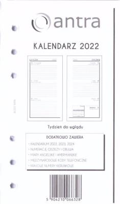Opakowanie Kalendarz 2022 wkład B6 ST/TDW