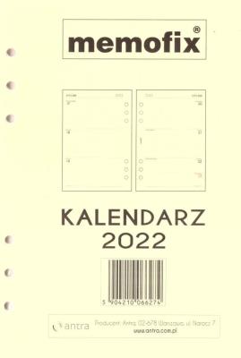 Opakowanie Kalendarz 2022 wkład MEM/A5/TDW
