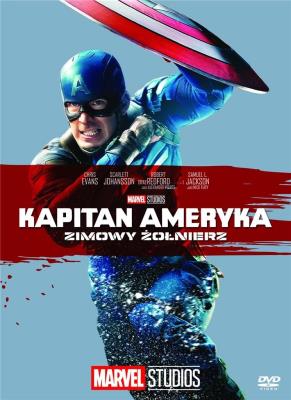 Kapitan Ameryka. Zimowy żołnierz DVD. Autor: Russo Anthony, Russo Joe. SmakLiter.pl Okładka książki Kapitan Ameryka. Zimowy żołnierz DVD