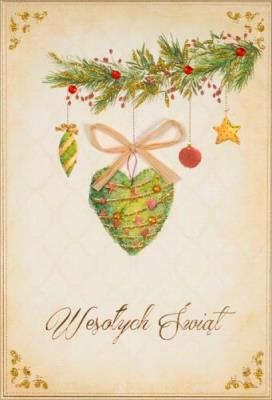 Opakowanie Karnet B6 Boże Narodzenie HM200-782