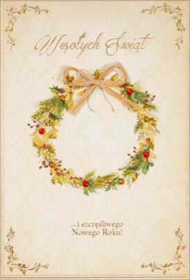 Opakowanie Karnet B6 Boże Narodzenie HM200-783