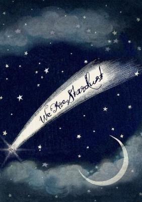 Opakowanie Karnet B6 brokat z kopertą Droga mleczna