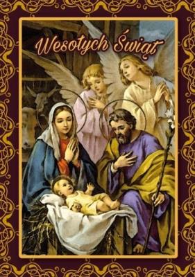 Okładka książki Karnet Boże Narodzenie 3D-24