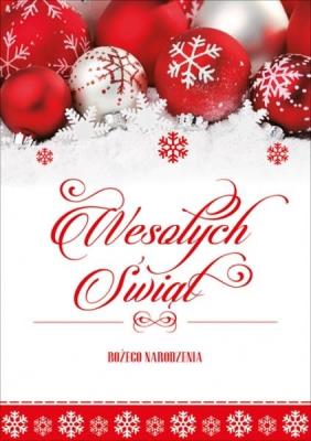 Opakowanie Karnet Boże Narodzenie K. B6-1419