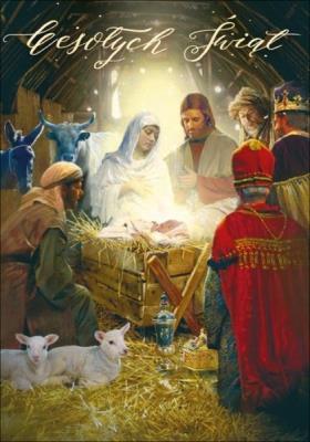 Opakowanie Karnet Boże Narodzenie K. B6-1627