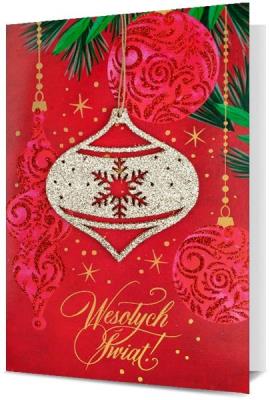 Opakowanie Karnet Boże Narodzenie K. GIFT-223