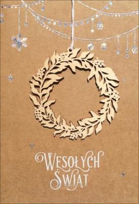 Opakowanie Karnet Boże Narodzenie KL HM100-639