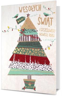 Opakowanie Karnet Boże Narodzenie KL HM100-965
