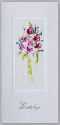 Karnet Gratulacje DL G03 - Bukiet. Wydawca: MAK. SmakLiter.pl Opakowanie Karnet Gratulacje DL G03 - Bukiet