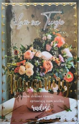 Opakowanie Karnet Imieniny 2K - 056