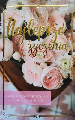 Opakowanie Karnet Najlepsze życzenia 2K - 059