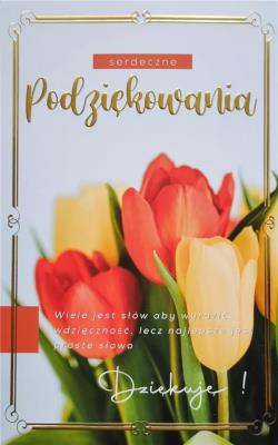 Opakowanie Karnet Podziękowania 2K - 063