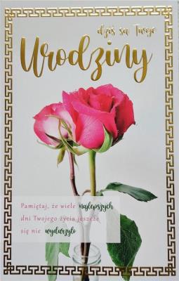 Opakowanie Karnet Urodziny 2K - 054