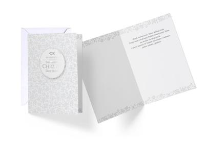 Opakowanie Karnet V-018 Chrzest