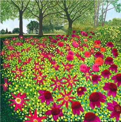 Opakowanie Karnet z kopertą Gwieździste dalie