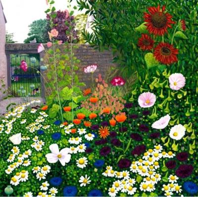 Opakowanie Karnet z kopertą Ogród za murem