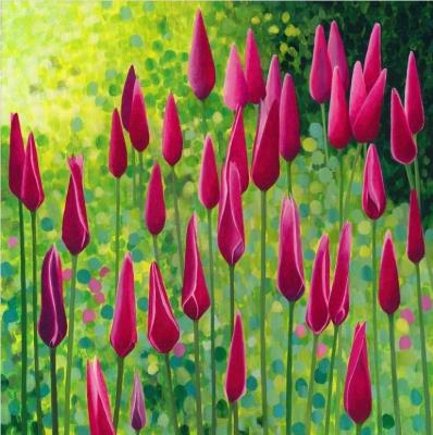 Opakowanie Karnet z kopertą Tulipany Klusjusza