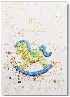 Opakowanie Kartka okolicznościowa Narodziny TS62