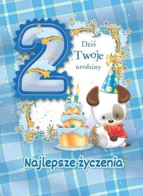 Opakowanie Kartka okolicznościowa Urodziny 2 MF02