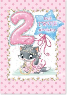Opakowanie Kartka okolicznościowa Urodziny 2 MF07