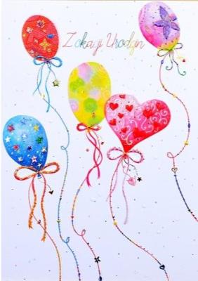 Opakowanie Kartka okolicznościowa Urodziny TS25