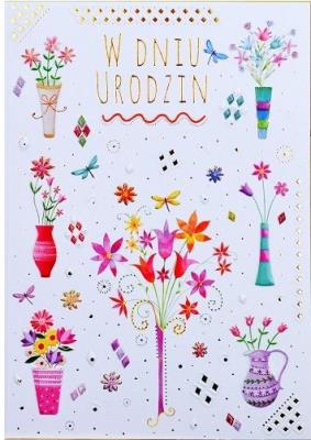 Opakowanie Kartka okolicznościowa Urodziny TS26