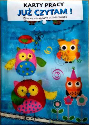 Okładka książki Karty pracy. Już czytam!. Zabawy edukacyjne...