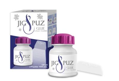 Opakowanie Klej do puzzli ze szpatułką do 2000 elementów