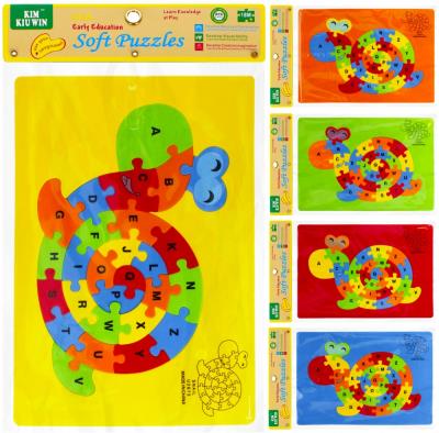 Opakowanie Klocki piankowe puzzle 1 szt. mix