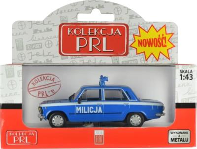 Okładka książki Kolekcja PRL-u Fiat 125P Milicja