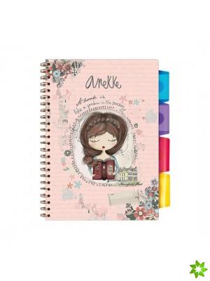 Opakowanie Kołonotes A5 z zakładkami Anekke