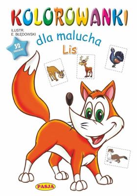 Okładka książki Kolorowanki dla malucha Lis