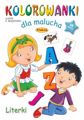 Okładka książki Kolorowanki dla malucha Literki