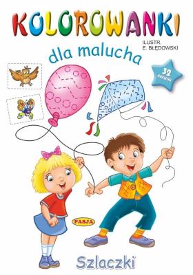 Okładka książki Kolorowanki dla malucha Szlaczki