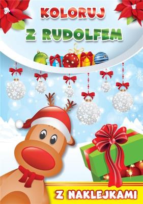 Okładka książki Koloruj z Rudolfem