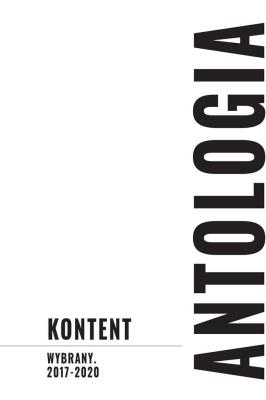 KONTENT Wybrany Antologia. Autor:   Praca zbiorowa. SmakLiter.pl Okładka książki KONTENT Wybrany Antologia