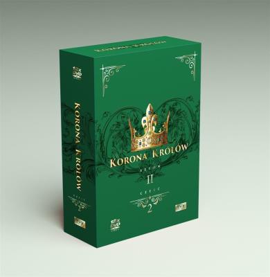 Korona Królów Box Sezon 2 cz.2. Wydawca: Telewizja Polska S.A.. SmakLiter.pl Opakowanie Korona Królów Box Sezon 2 cz.2