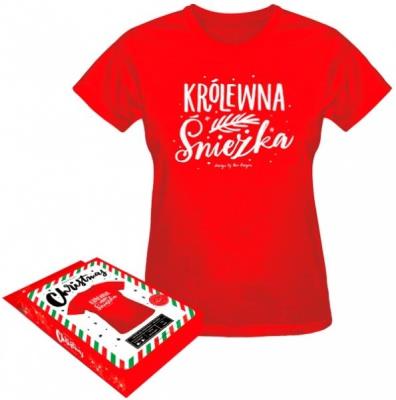 Opakowanie Koszulka Christmas-Śnieżka-L