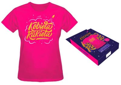 Opakowanie Koszulka dla Niej-Kobieta Rakieta S