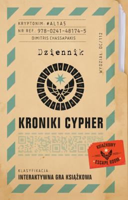 Kroniki Cypher. Autor: Chassapakis Dimitris. SmakLiter.pl Okładka książki Kroniki Cypher