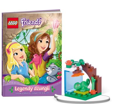 Okładka książki Książka do czytania Lego friends K ZKLNR106/1